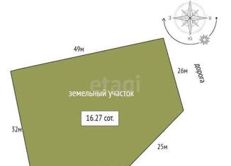 Продам участок, 16.27 сот., деревня Погост, деревня Погост, 21