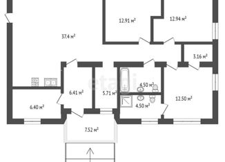 Продаю дом, 116 м2, коттеджный посёлок Решетникова-2, Мятная улица