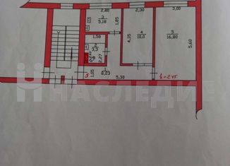 Продам 2-ком. квартиру, 44 м2, Апшеронск, Вокзальная улица, 23