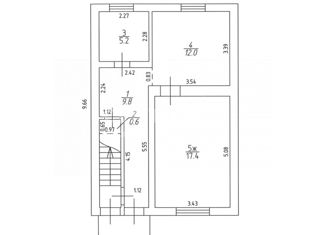 Продам 1-ком. квартиру, 45.9 м2, поселок Малое Луговое, Сосновая улица, 3