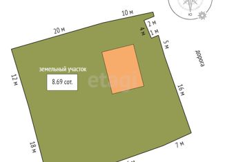 Продажа дома, 21.7 м2, Тобольск, улица Ленина