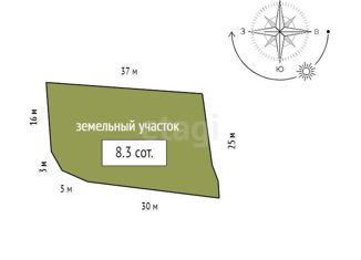 Земельный участок на продажу, 7.72 сот., Красноярск, Свердловский район, садоводческое некоммерческое товарищество Заря, 167