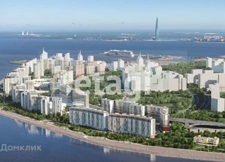 Продам двухкомнатную квартиру, 48.9 м2, Санкт-Петербург, ЖК Морская Набережная, проспект Крузенштерна, 2
