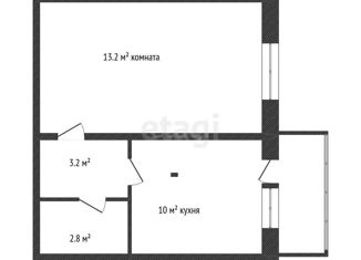 Продажа 1-комнатной квартиры, 32.9 м2, Краснодар, Таманская улица, 153к3, Таманская улица
