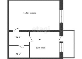 Продажа 1-комнатной квартиры, 32.9 м2, Краснодар, Таманская улица, 153к3, ЖК Большая Таманская