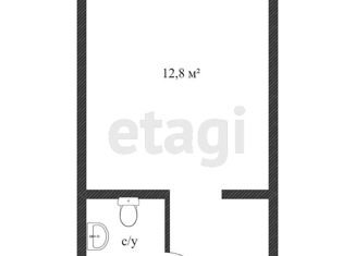 Продажа 1-ком. квартиры, 20 м2, Сургут, Рабочая улица, 31А