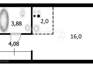 Продажа 1-комнатной квартиры, 27 м2, Новосибирск, Большевистская улица, 35, ЖК Инские Холмы