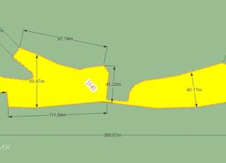 Продам земельный участок, 117.04 сот., поселок Мохнатушка, Клубная улица