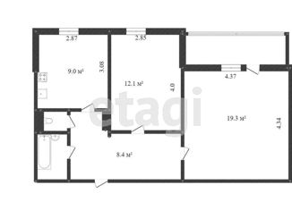 Продажа 2-комнатной квартиры, 54 м2, Тобольск, микрорайон 7А, 32В