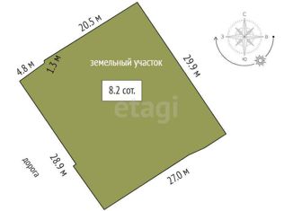 Продам дом, 73 м2, село Исетское, Первомайская улица