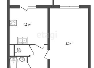 Продам 1-комнатную квартиру, 52.5 м2, Санкт-Петербург, Зеленогорская улица, 7, Зеленогорская улица