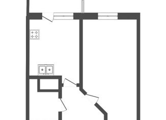 Продается 1-ком. квартира, 37 м2, Тюмень, улица Бакинских Комиссаров, 3, ЖК Жуков