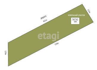 Продам участок, 567.4 сот., село Перово, Парковая улица