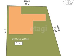 Продажа дома, 180 м2, село Кулига, Серпантиновая улица