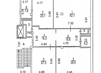 Продается 5-комнатная квартира, 190 м2, Москва, Печатников переулок, 19с1, Мещанский район