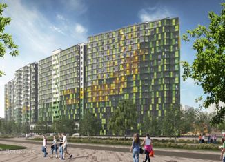 Продаю двухкомнатную квартиру, 46.25 м2, Мурино, Воронцовский бульвар, ЖК Краски Лета