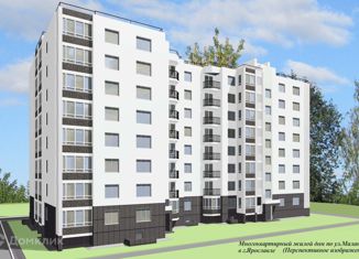 Продаю двухкомнатную квартиру, 59.98 м2, Ярославль, улица Маланова, 23, Красноперекопский район