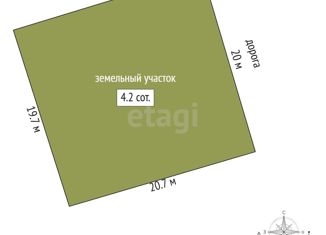 Участок на продажу, 4.3 сот., Санкт-Петербург, Приморский район, улица 3-я Конная Лахта