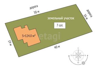 Продажа дома, 124 м2, садовое товарищество Речник, Дачная улица