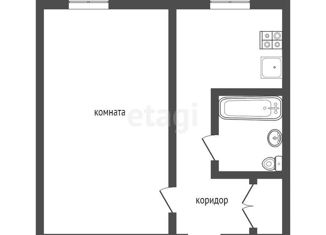 Продажа однокомнатной квартиры, 30.1 м2, Челябинск, Калининский район, 3-я Арзамасская улица, 23А