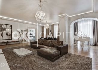 4-комнатная квартира в аренду, 320 м2, Москва, Хилков переулок, 1, метро Парк культуры