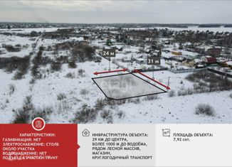 Участок на продажу, 7.92 сот., садовое товарищество Хрустальный, Седьмая улица