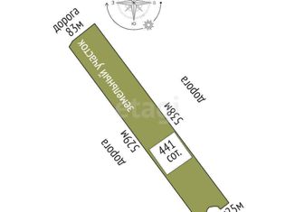Продается участок, 441 сот., Зуйское сельское поселение