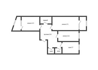 Продается 3-ком. квартира, 72.5 м2, Краснодар, Платановый бульвар, 5, Платановый бульвар