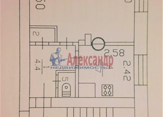 Продается 1-ком. квартира, 31.8 м2, посёлок Сосново, улица Никитина, 26