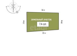 Продам участок, 7.4 сот., дачный посёлок Сухая Балка Строймеханик, дачный посёлок Сухая Балка Строймеханик, 27