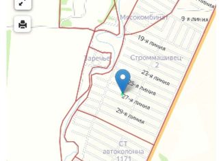 Продажа земельного участка, 7.58 сот., дачный массив Чёрновское водохранилище, 27-я линия