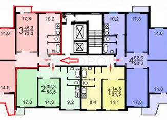 Продам 3-ком. квартиру, 74 м2, Москва, Пятницкое шоссе, 37, район Митино