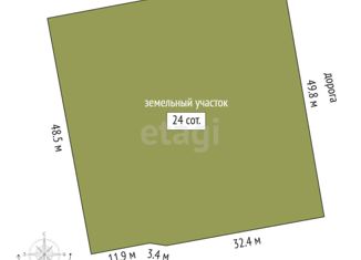 Продаю дом, 105.2 м2, деревня Янтык, улица Булата Сулейманова