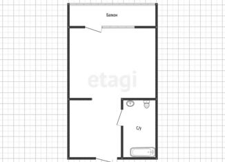 Продам квартиру студию, 24.1 м2, Краснодар, ЖК Дыхание, улица Лётчика Позднякова, 2к15