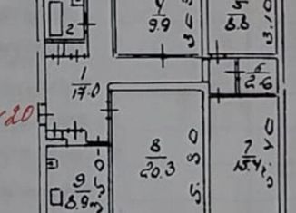 Продается 4-ком. квартира, 94.2 м2, Астраханская область, улица Бабаевского, 35к3