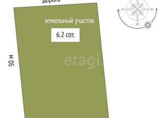 Участок на продажу, 6.2 сот., село Перевалово, Светлая улица