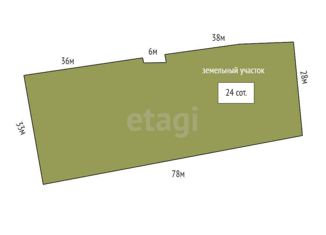 Продаю земельный участок, 24 сот., село Литвиненково