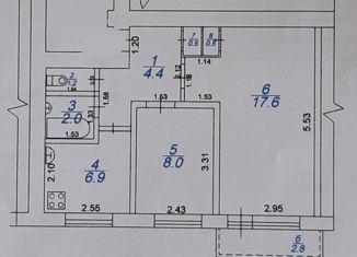 Продам двухкомнатную квартиру, 40.9 м2, Самара, метро Советская, Запорожская улица, 45