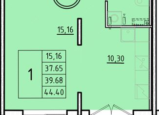 Продается однокомнатная квартира, 37.65 м2, Санкт-Петербург, Образцовая улица, 6к3