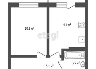 Продаю 1-ком. квартиру, 30 м2, Ростов-на-Дону, проспект Стачки, 199, Советский район