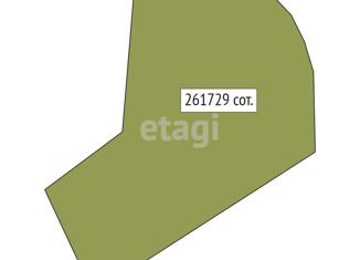 Участок на продажу, 2617.29 сот., посёлок Верхняя Сысерть, Юбилейный переулок, 1А