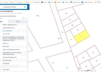 Продажа земельного участка, 4 сот., Курган, Лыжная улица