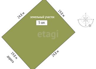 Продаю земельный участок, 5 сот., село Усть-Заостровка