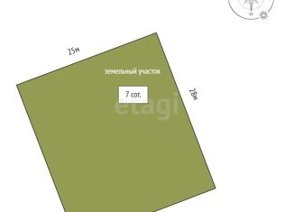 Продается участок, 7 сот., поселок городского типа Зуя, Урожайная улица