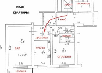 Продажа 2-ком. квартиры, 52 м2, Краснодар, улица 30-й Иркутской Дивизии, 13