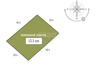 Земельный участок на продажу, 13.3 сот., Красноярский край, Советская улица