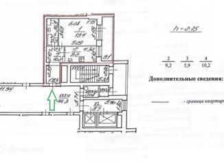 Продается 1-комнатная квартира, 48 м2, Санкт-Петербург, Рашетова улица, 14, Рашетова улица