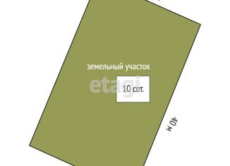 Продаю земельный участок, 10 сот., село Денисовка, Лесная улица, 11