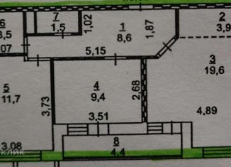 Продам трехкомнатную квартиру, 60 м2, Ростов-на-Дону, ЖК Западная Резиденция, переулок Чаленко, 9/1