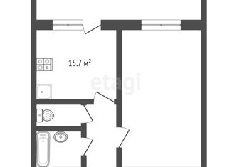 Продажа 1-комнатной квартиры, 42.5 м2, Санкт-Петербург, Измайловский бульвар, 11, ЖК Галактика